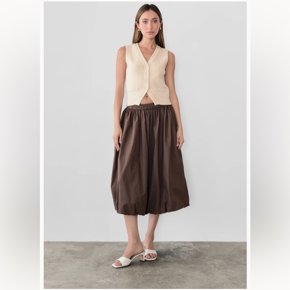 Mod Ref all:row Bella Skirt Brown